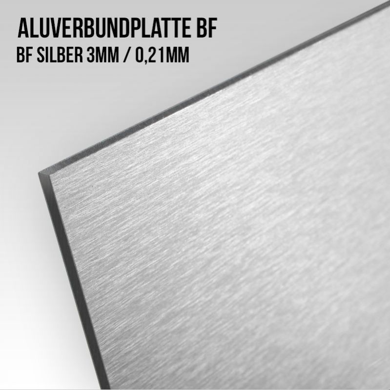 Broušený hliník - stříbrný