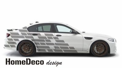 Designový polep automobilu ve stylu digital Home Deco