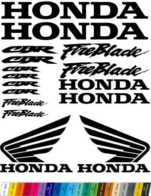 Moto polep Sticker "Honda CBR Fireblade" Stickers Vinyl Home Deco
