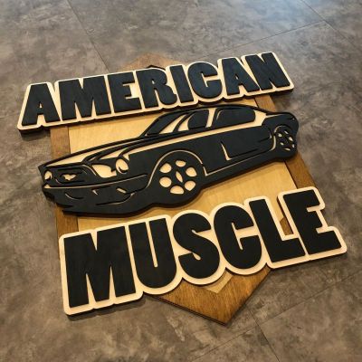 American Muscle - Ford Mustang' Home Deco
