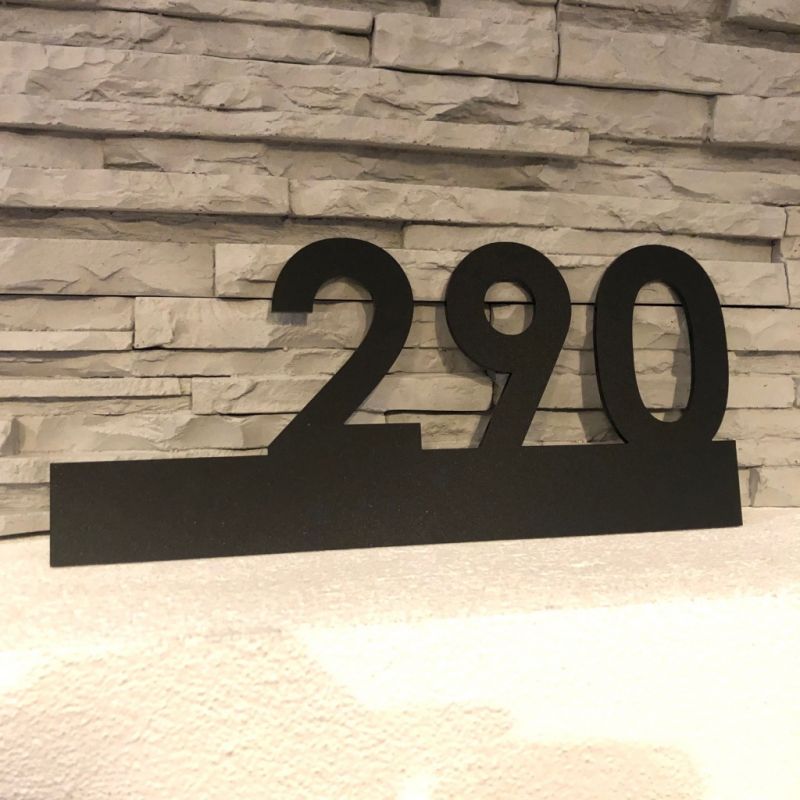 Moderní číslo popisné na dům, plot nebo vchod Home Deco