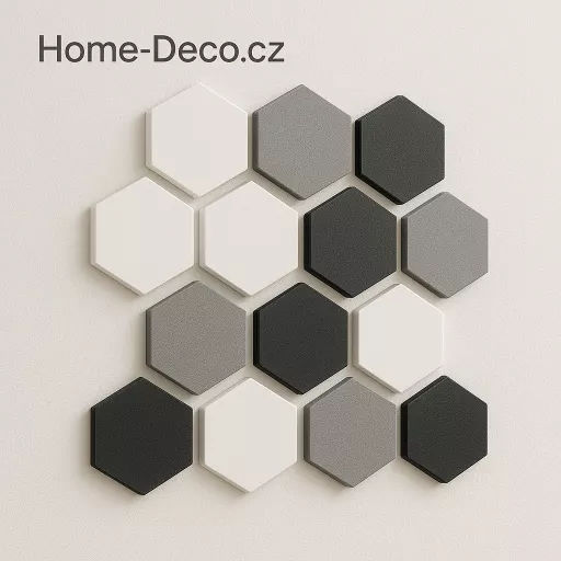 Hexagon Tiles – Minimal Edition SET Harmony (12 ks) Home Deco