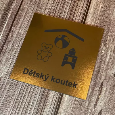 Cedulka - Piktogram - Dětský koutek Home Deco