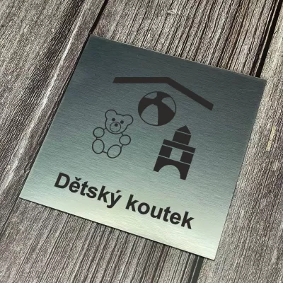 Cedulka - Piktogram - Dětský koutek Home Deco