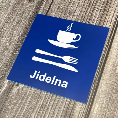 Cedulka - Piktogram - Jídelna Home Deco