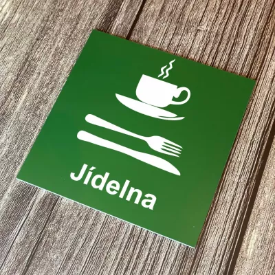 Cedulka - Piktogram - Jídelna Home Deco