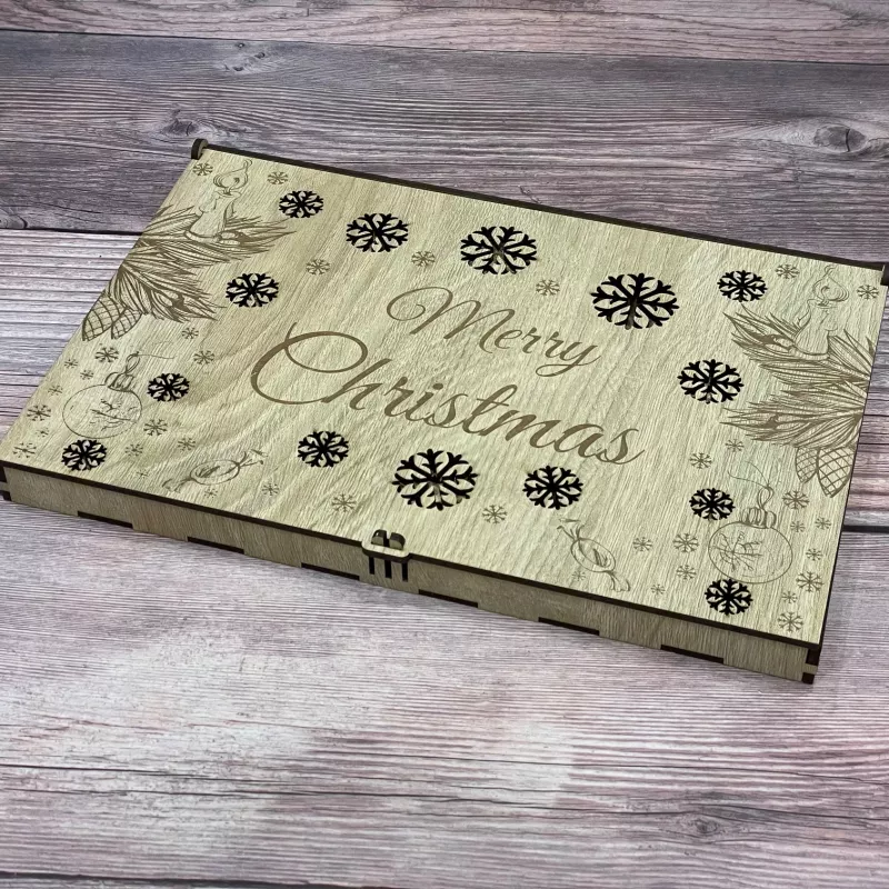 Sada Vánočních dřevěných ozdob - Sada 18ks - Velká Home Deco