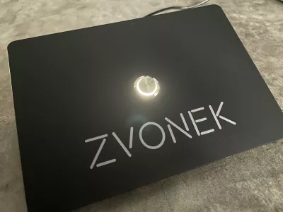 Zvonkové tlačítko LED